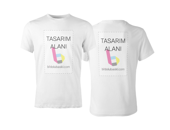 Promosyon Ekonomik Tişört Baskı Bidolubaski.com'da