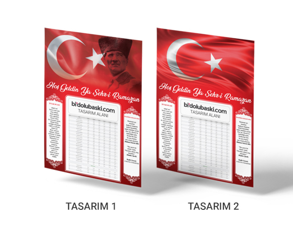 2025 İmsakiye Baskı Bidolubaskı'da