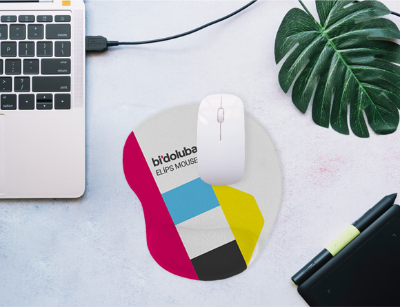 Bilek Destekli Mouse Pad Baskı Bidolubaskı'da