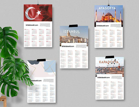 Poster Duvar Takvimi 2025 Bidolubaskı'da