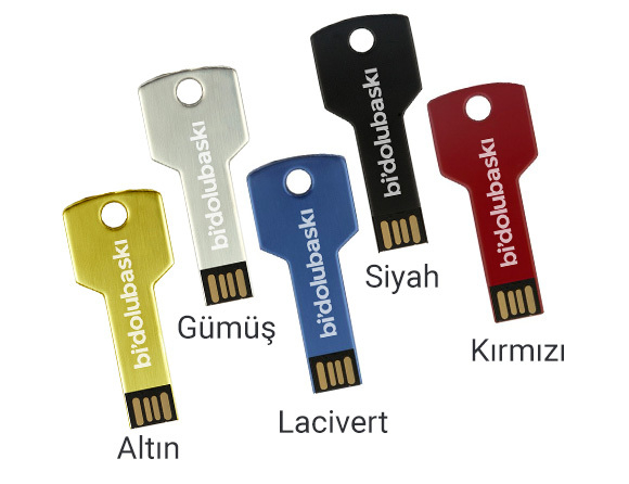 Anahtar USB Bellek Baskı Online Siparişle Bidolubaskı'da