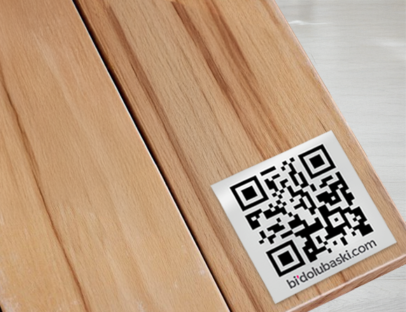 Metal QR Kod Menü Bidolubaskı'da!