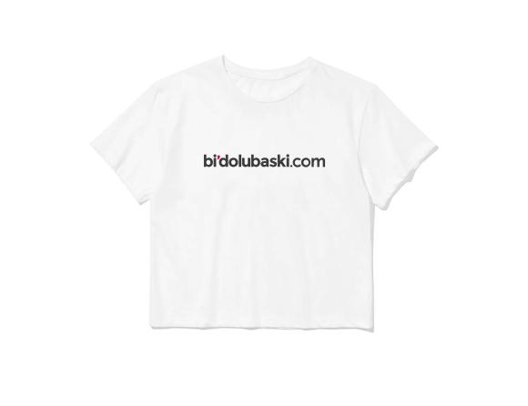 Crop Top Tişört Bidolubaskı'da!