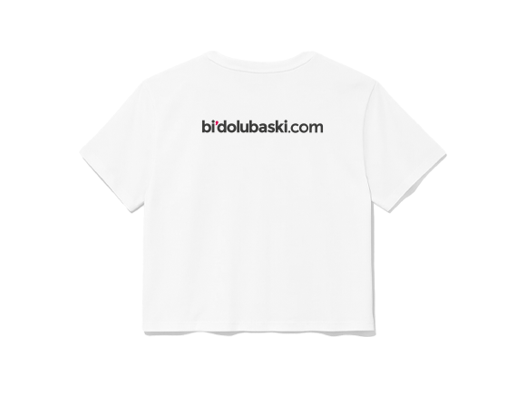 Crop Top Tişört Bidolubaskı'da!