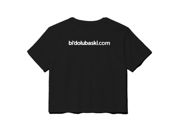 Crop Top Tişört Bidolubaskı'da!