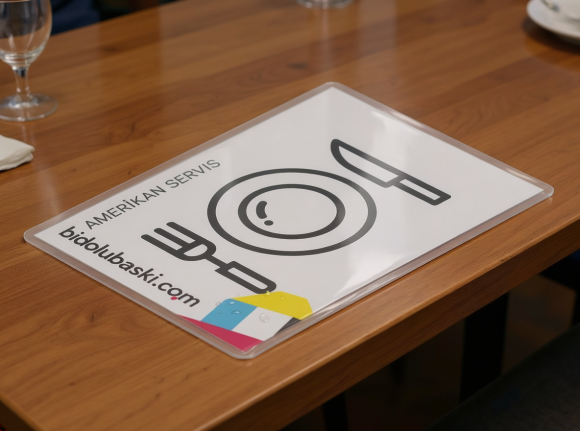 PVC Kaplı Amerikan Servis Bidolubaskı'da