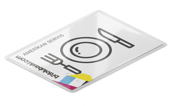 PVC Kaplı Amerikan Servis Bidolubaskı'da